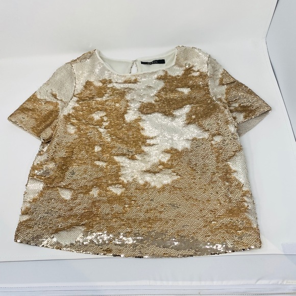 Ark & Co Tops - ARK & Co.**Color-Changing Sequined Top**Small $125